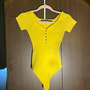 Pink/Yellow Bodysuits